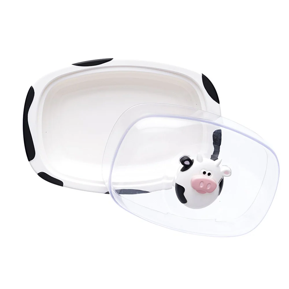 Joie Mantequillera Moomoo color blanco y negro Capacidad 454gr - Image 2