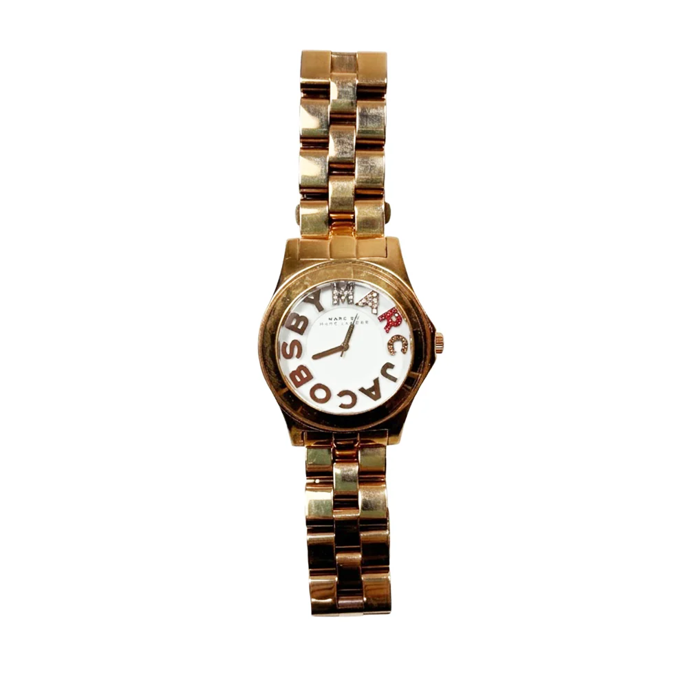 Marc Jacobs Reloj Amy Para Damas Gold & White - Image 3
