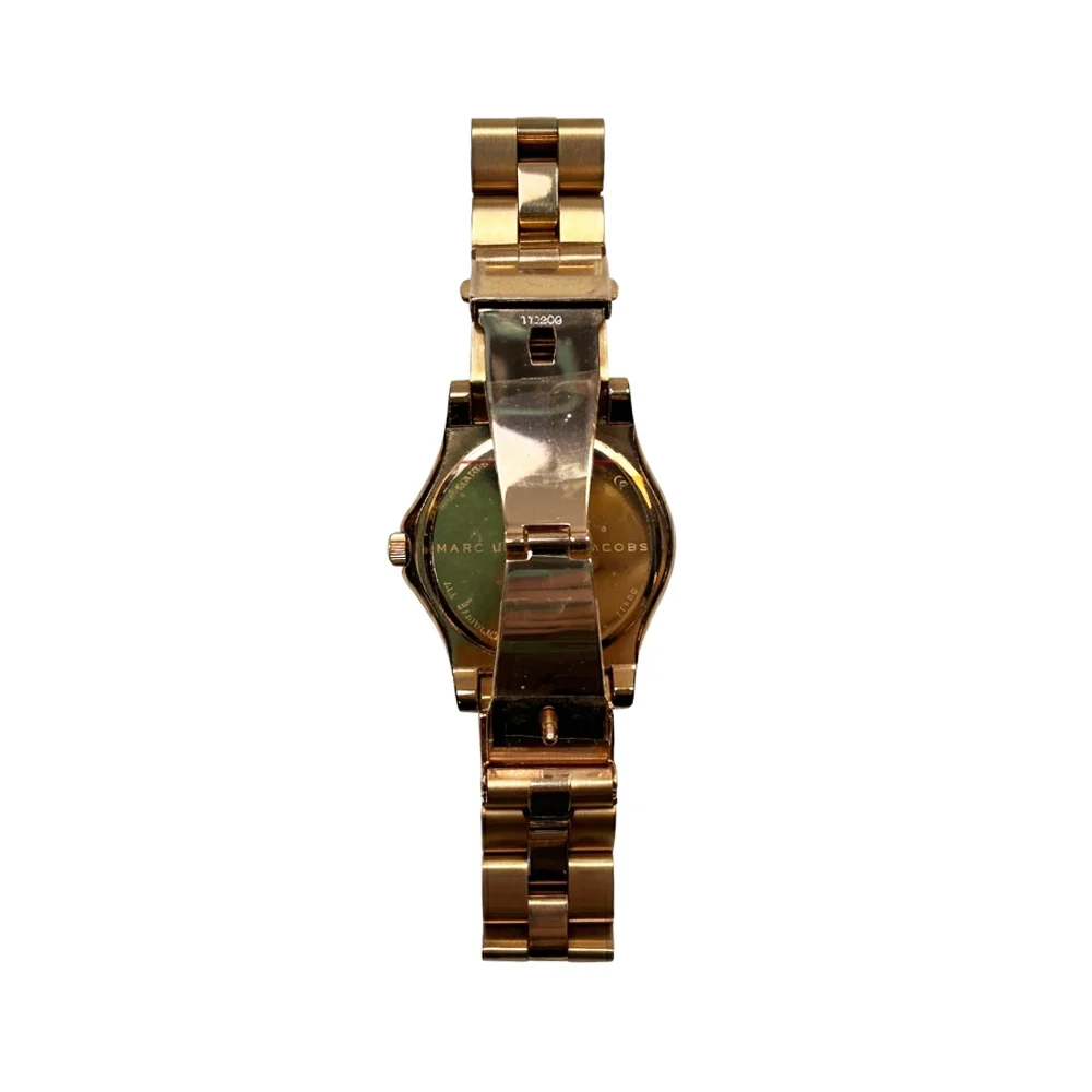 Marc Jacobs Reloj Amy Para Damas Gold & White - Image 4