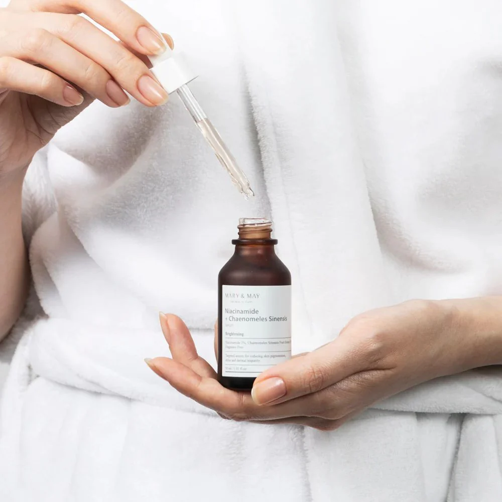Mary & May Niacinamide Chaenomeles Sinensis Serum 30ml - Image 3