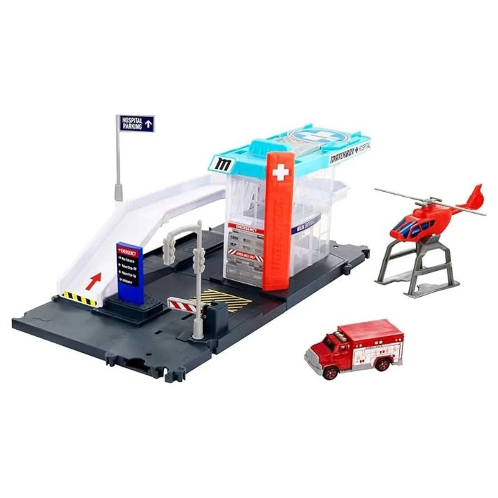 Matchbox Action Drivers Helicopter Rescue 3+ - Image 3