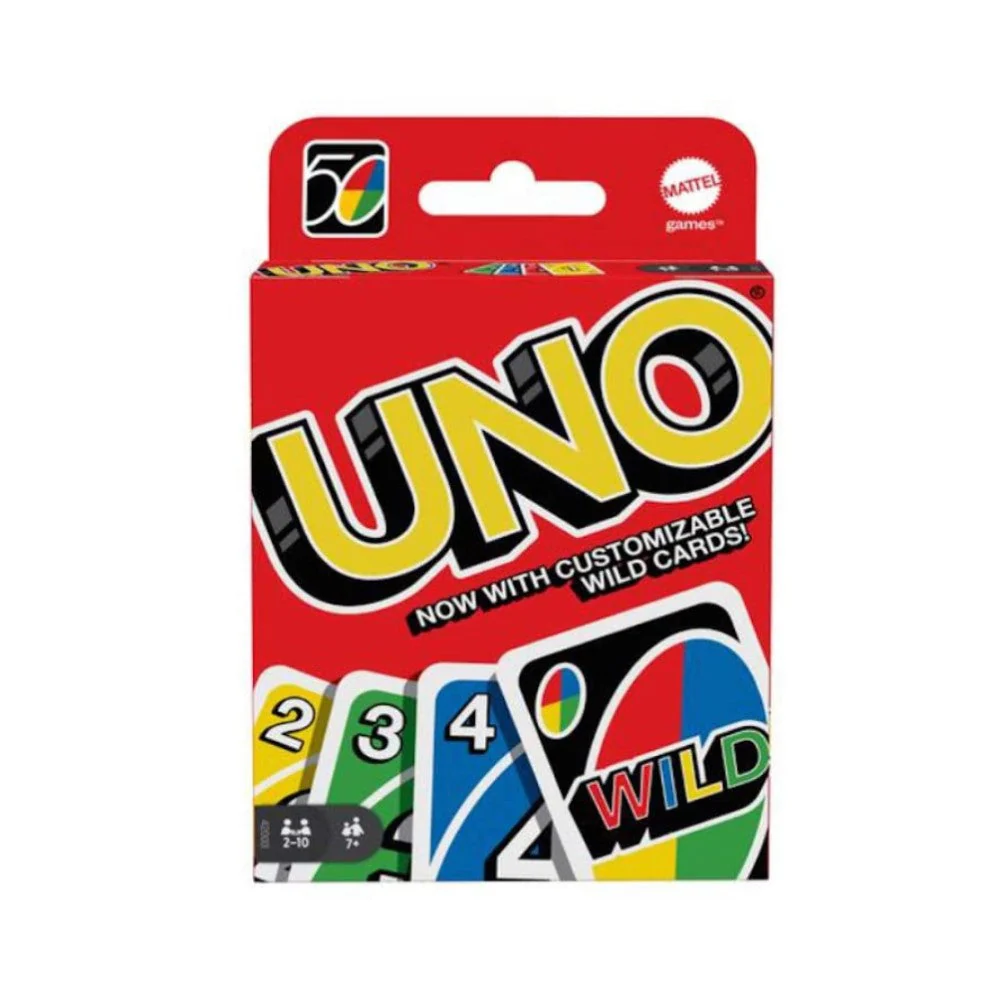 Uno Juego de Cartas Now With Customizable Wild Cards