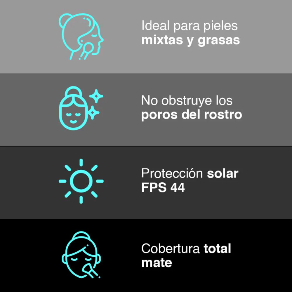 Maybelline Fit Me Base En Polvo 112 Matte & Poreless SPF 44 9gr - Image 6