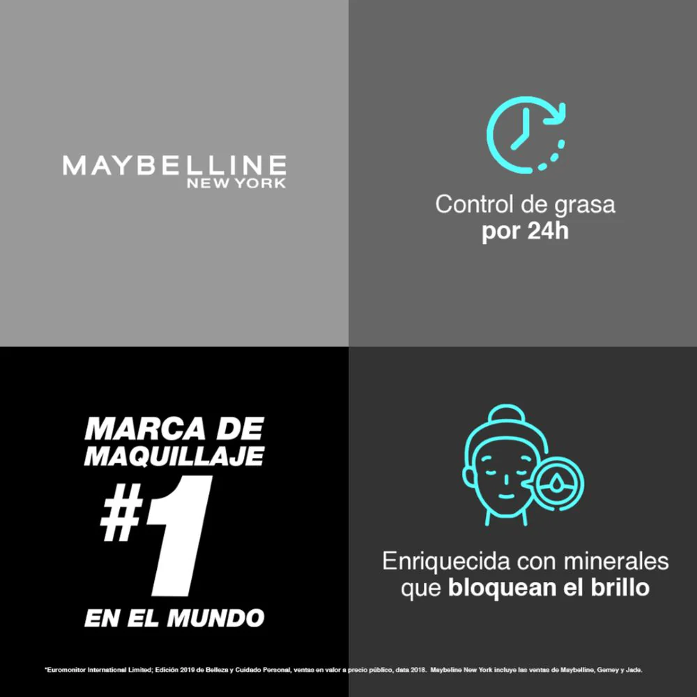 Maybelline Fit Me Base En Polvo 112 Matte & Poreless SPF 44 9gr - Image 7