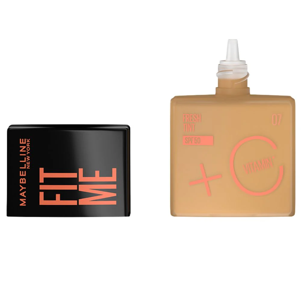 Maybelline Fit Me Base Liquida 07 SPF 50 Con Vitamina C 30ml - Image 3