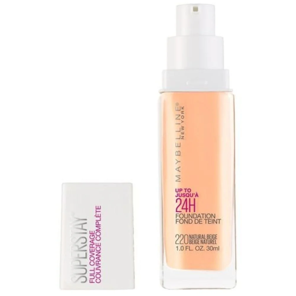 Maybelline Superstay Base Full Coverage 220 Natural Beige 30ml - Image 4