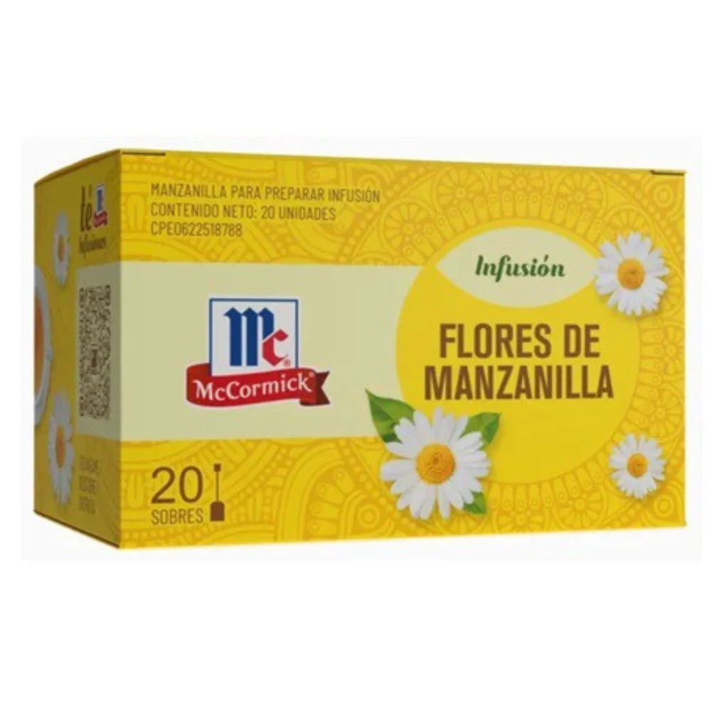McCormick Infusión De Té Flores De Manzanilla 20 Und