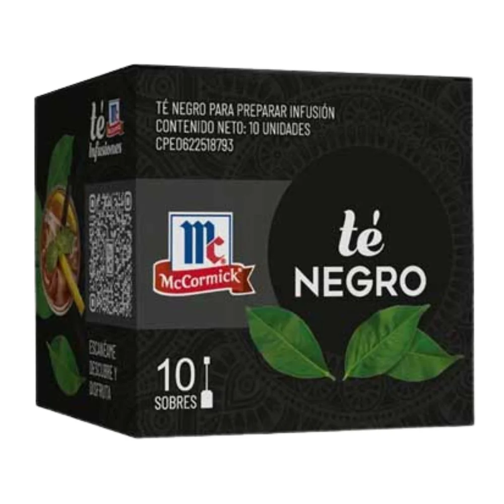 McCormick Infusión De Té Negro Master Blend 10 Und