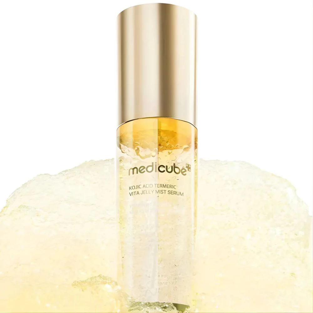 Medicube Kojic Acid Turmeric Vita Jelly Mist Serum 100ml - Image 2