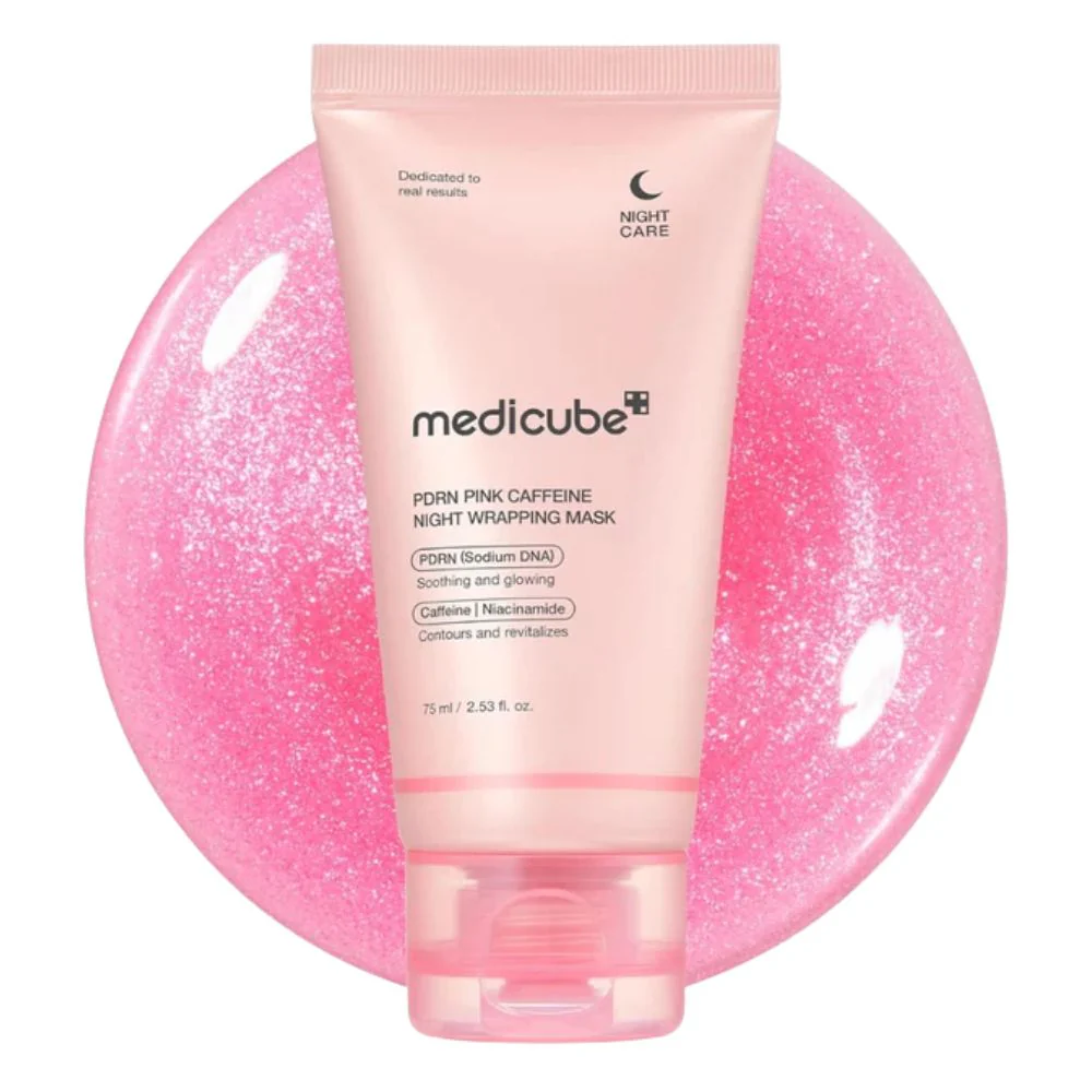 Medicube PDRN Pink Caffeine Night Wrapping Mask 75ml