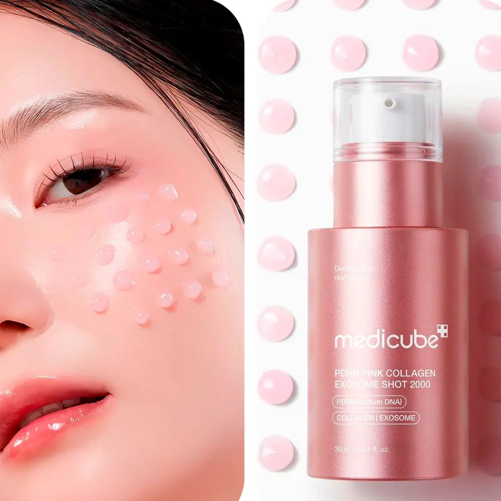 Medicube PDRN Pink Collagen Exosome Shot 2000 30ml - Image 3