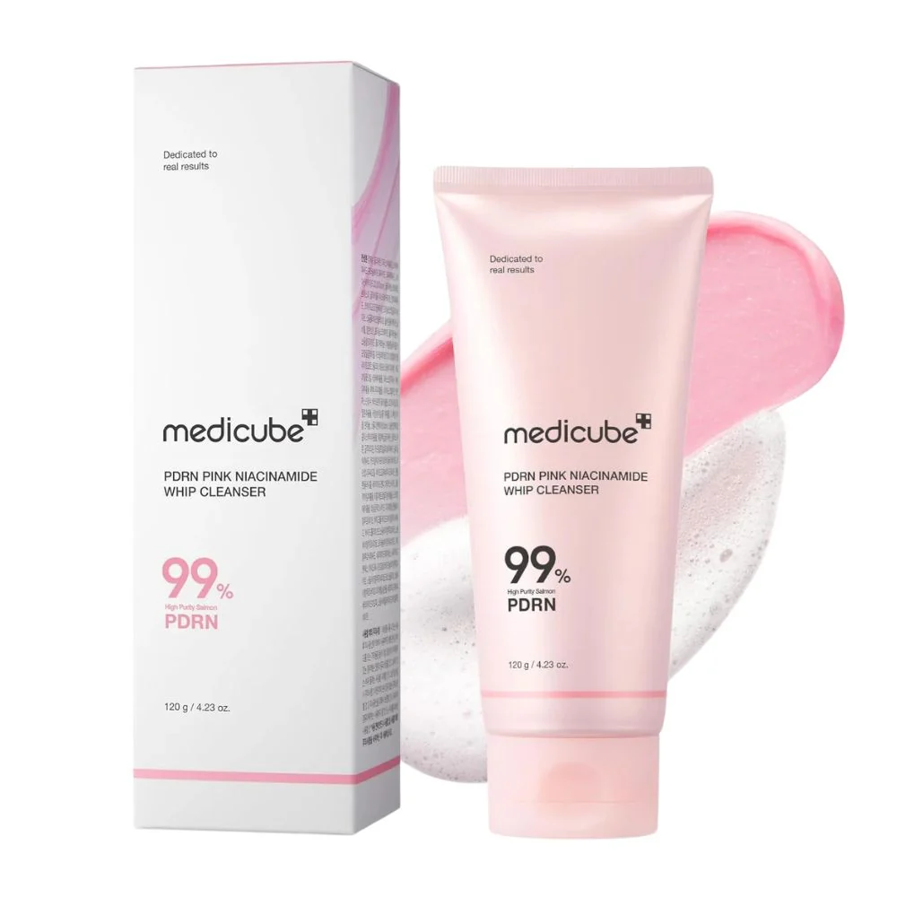 Medicube PDRN Pink Niacinamide Whip Cleanser 99% 120gr