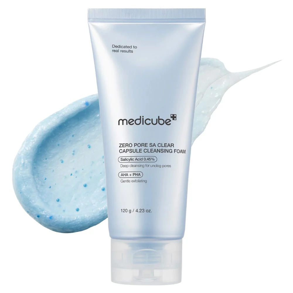 Medicube Zero Pore SA Capsule Cleansing Foam 120g