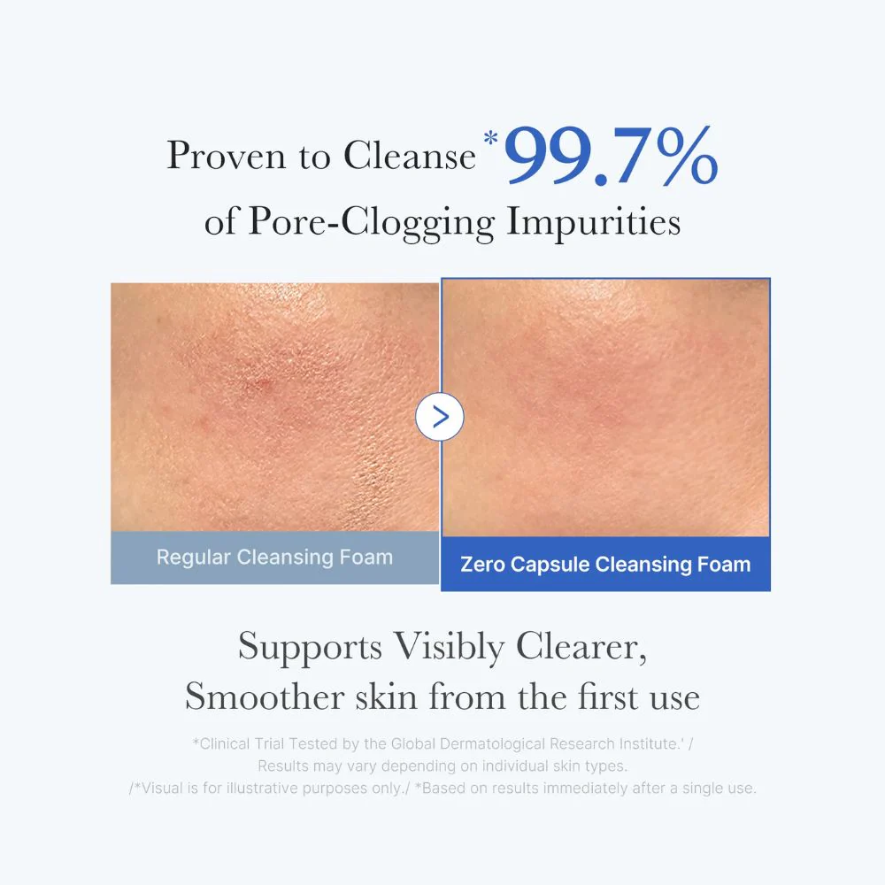 Medicube Zero Pore SA Capsule Cleansing Foam 120g - Image 2