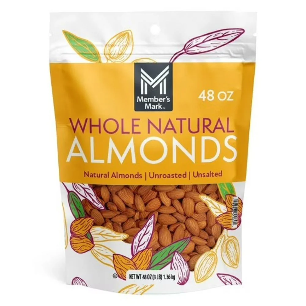 Member's Mark Almendras Whole Natural 1.36 kg