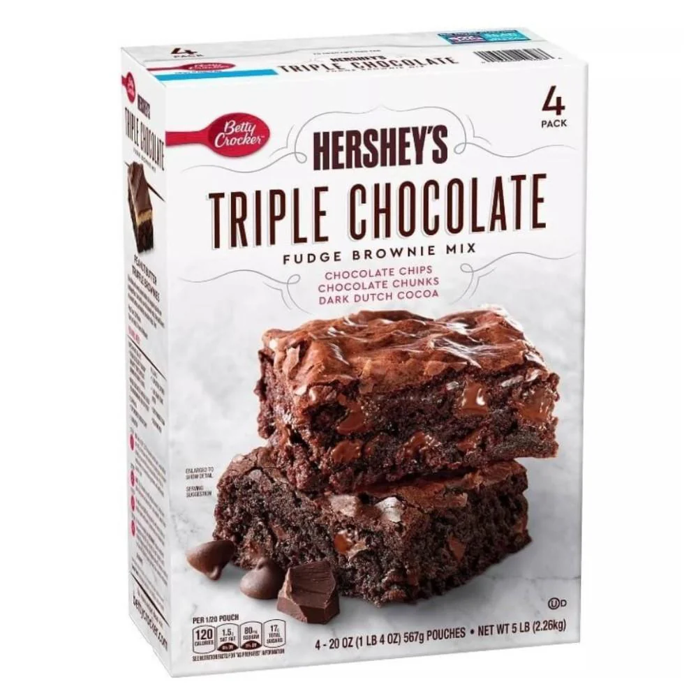 Hershey's Triple Chocolate Mezcla para Brownie 2.26 kg