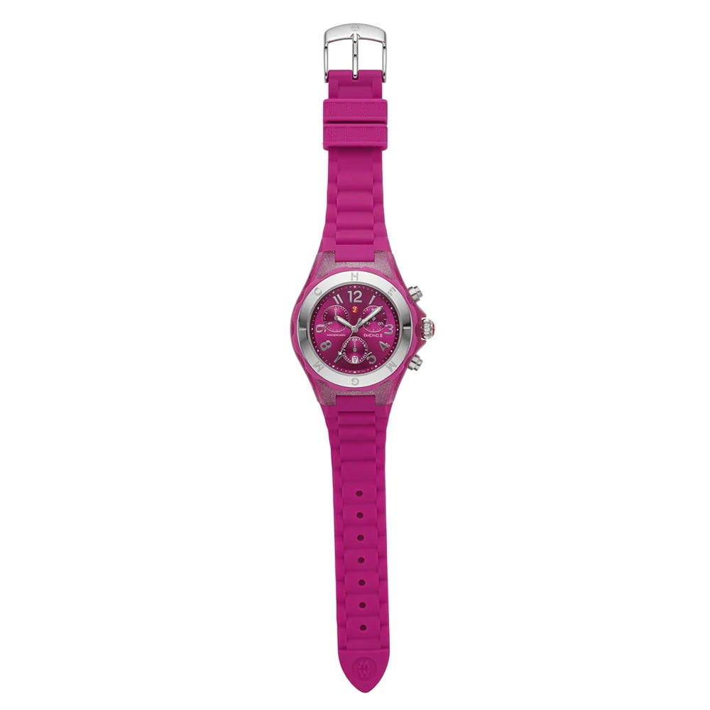 Michelle Reloj Tahitian Jelly Para Damas Fucsia - Image 2