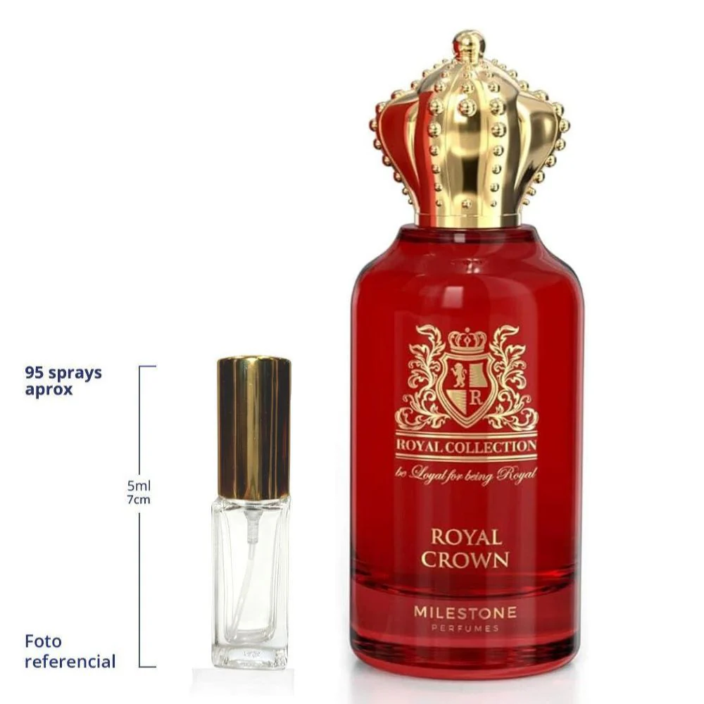 Milestone Royal Crown Decant Travel Size Eau De Parfum Unisex