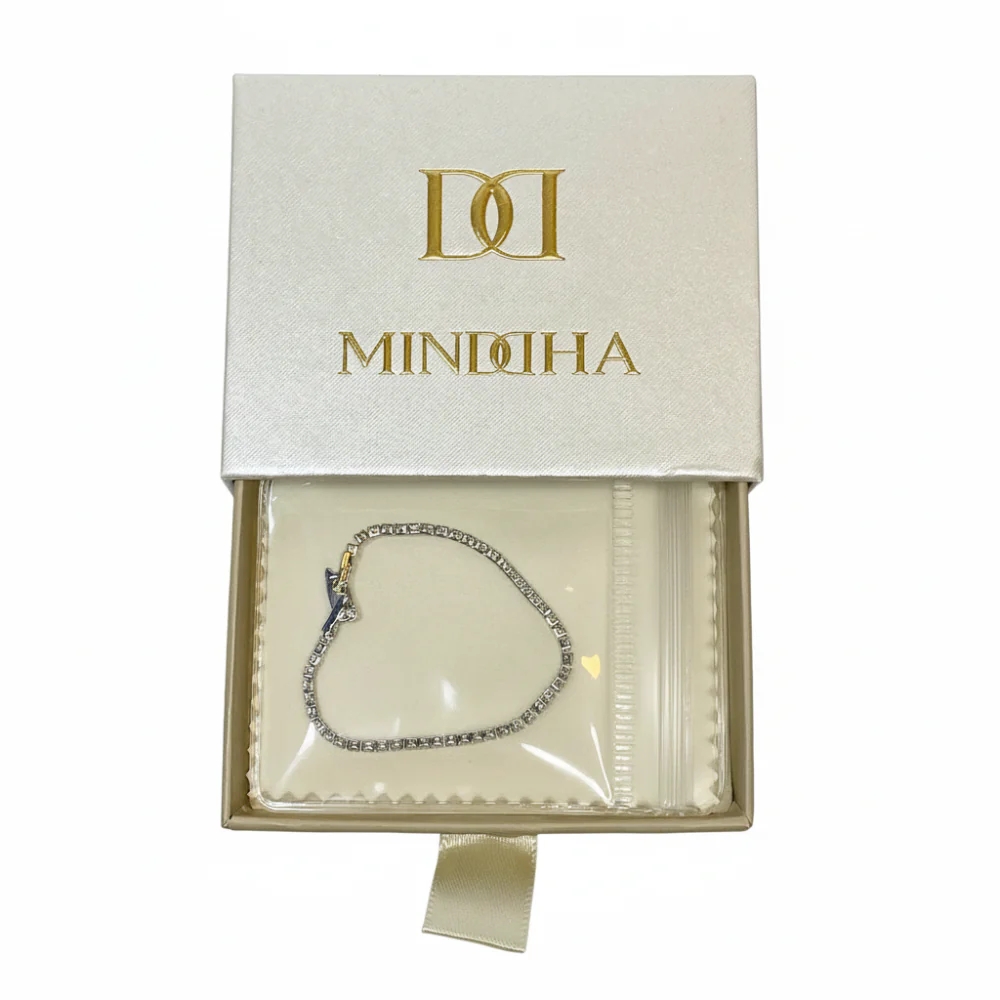 Minddha Pulsera Plated Zirconia 18K White - Image 2