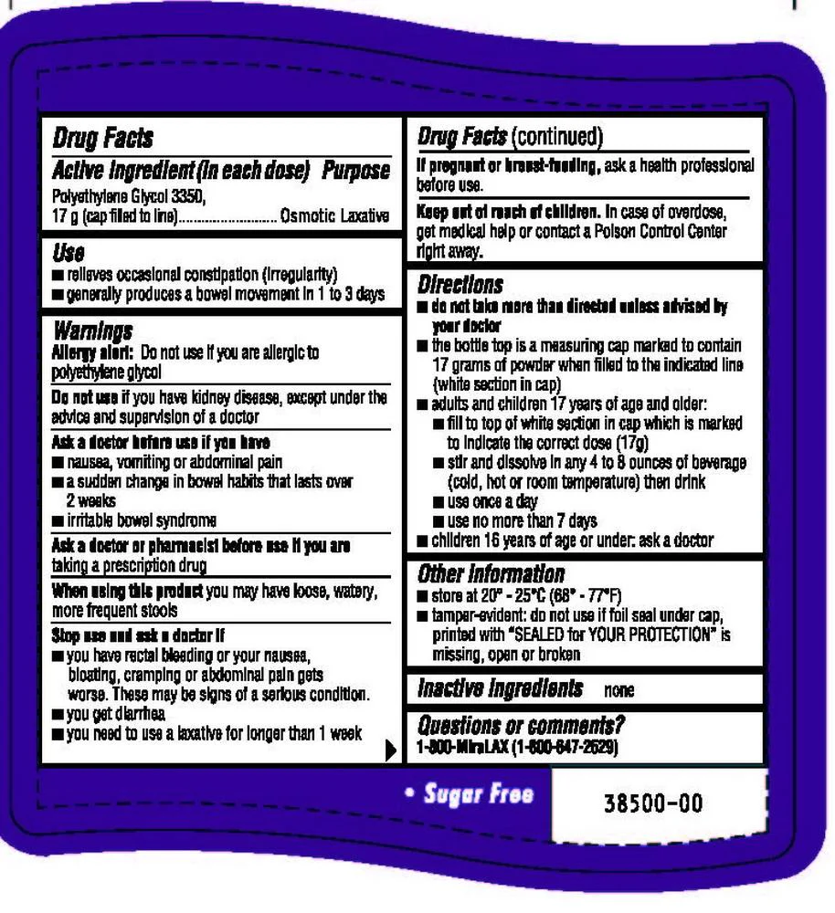 Miralax en Polvo 34 Dosis 578gr Laxante - Image 2