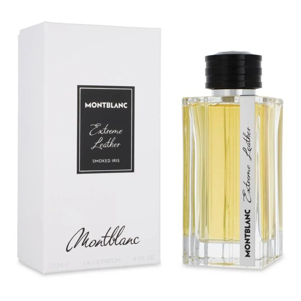 Mont Blanc Extreme Leather Smoked Iris Eau De Parfum For Men 125ml
