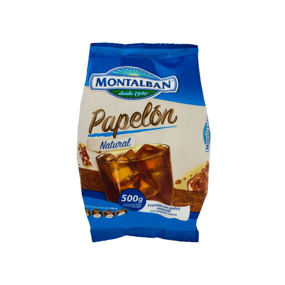 Montalban Papelon Natural Granulado 500grs