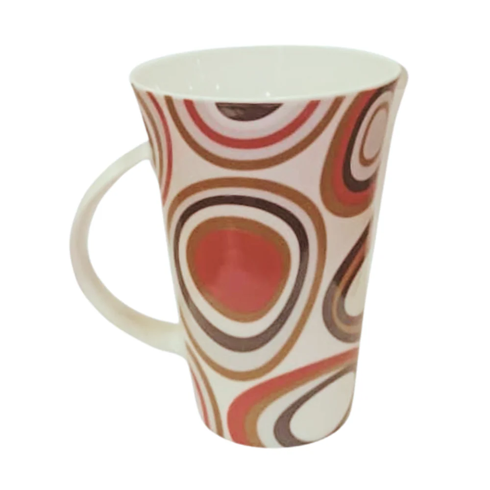 Mug Círculos Rojos - Image 2