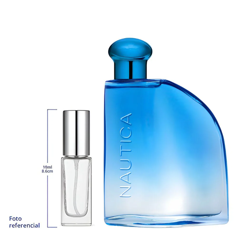 Nautica Pure Blue Decant Travel Size Eau De Toilette For Men - Image 2