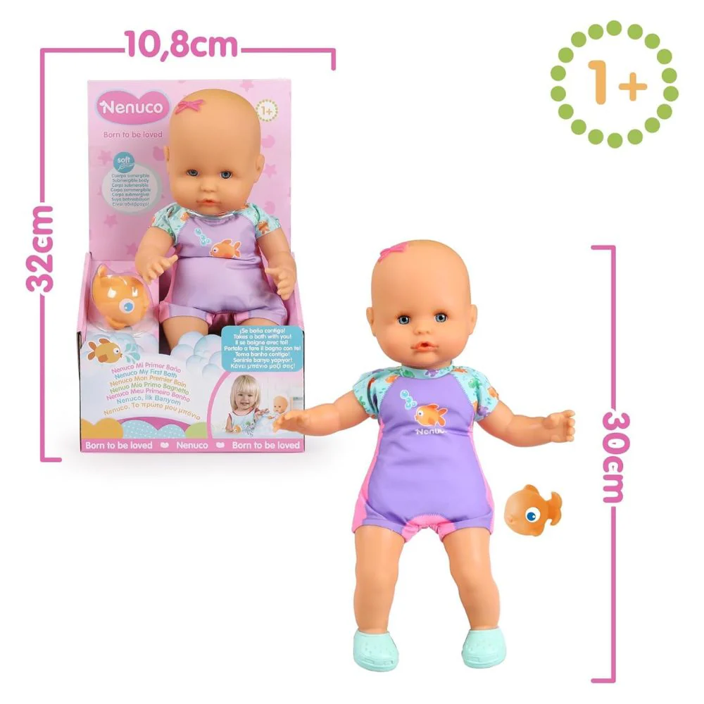Nenuco Muñeca Mi Primer Baño - Image 3