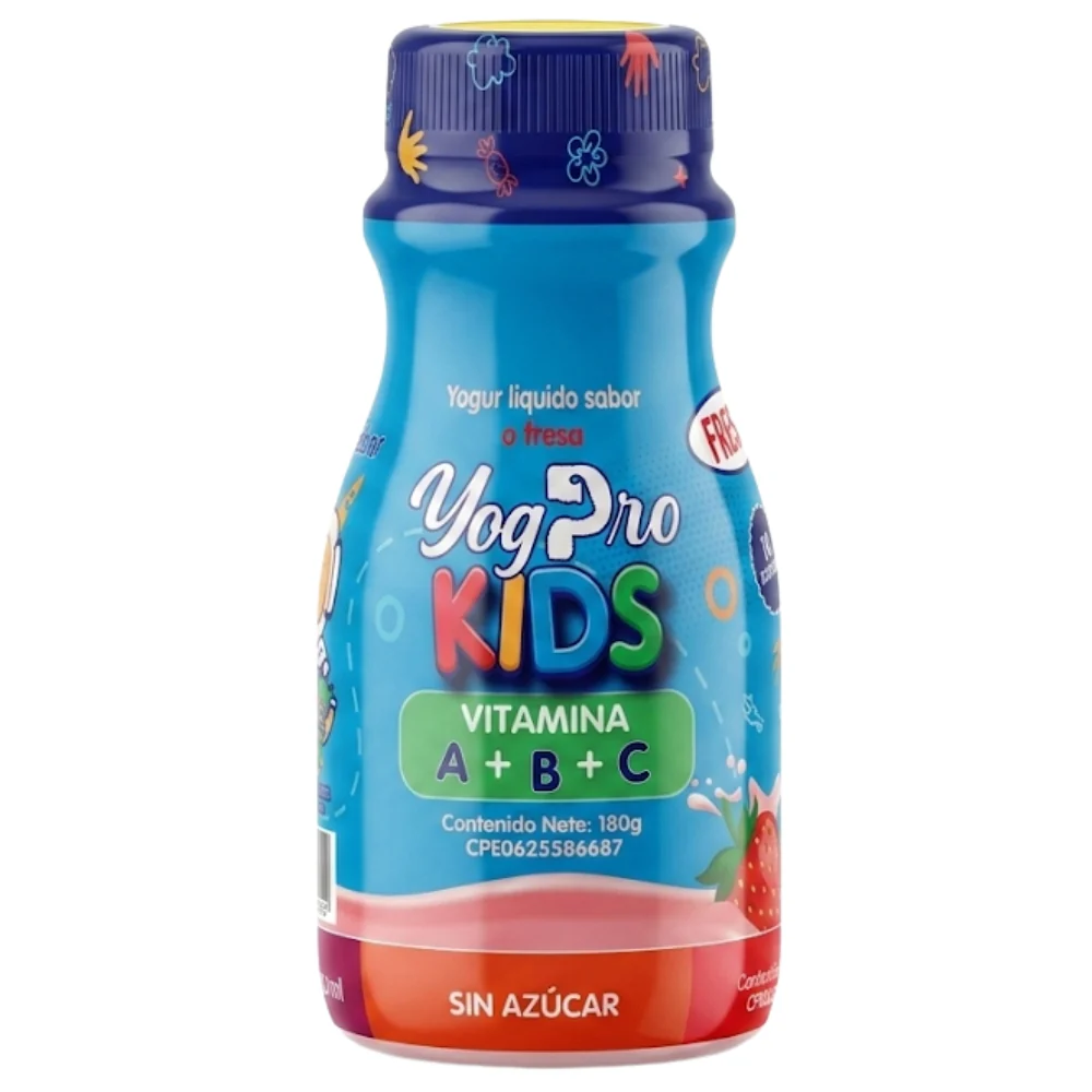 ¡New! Yog Pro Kids Fresa 180ml