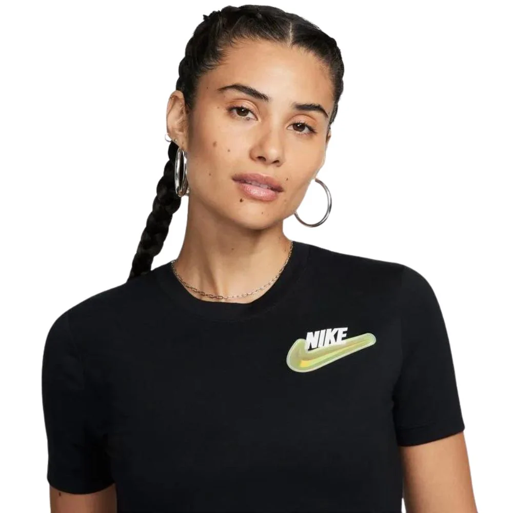 Nike Crop Slim Tee Dance Manga Corta para Damas - Image 3