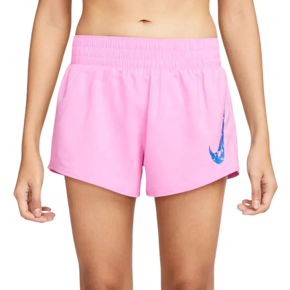 Nike Short Running One Swoosh Dri Fit Medio Para Damas - Image 2