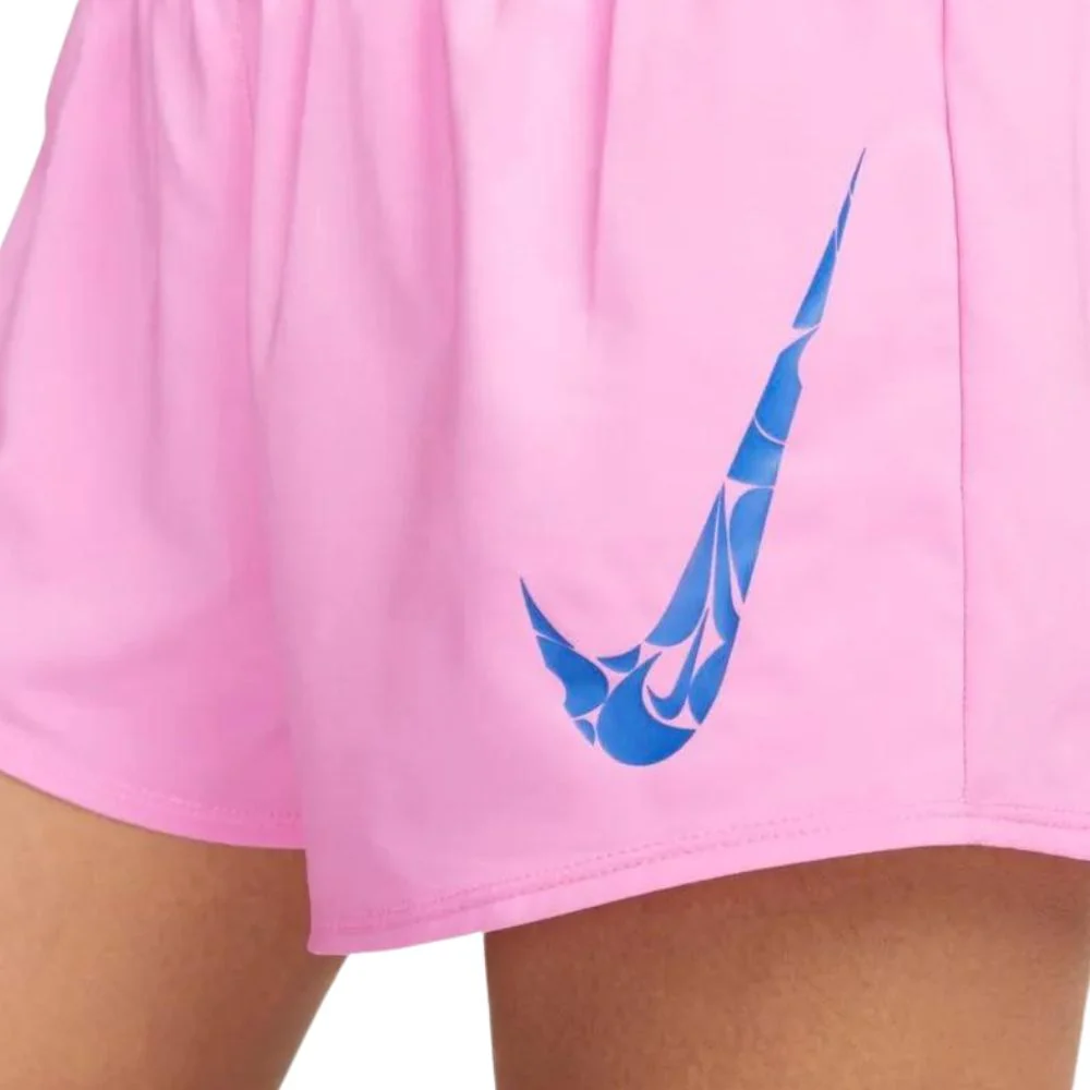 Nike Short Running One Swoosh Dri Fit Medio Para Damas - Image 4