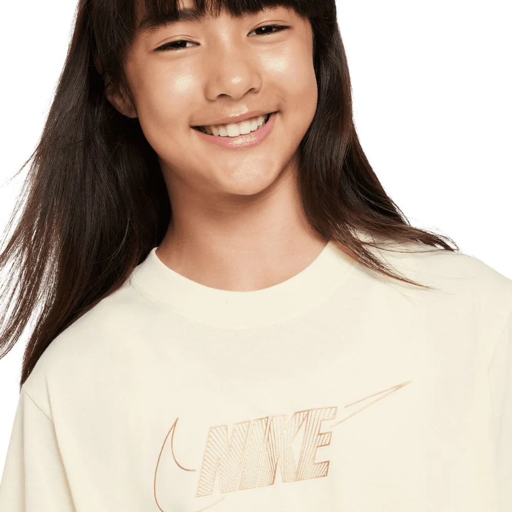 Nike Sportwear Boxy Metallic para Niñas - Image 4