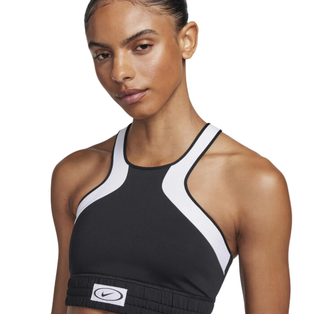 Nike Sujetador Deportivo Dri Fit High-Neck para Damas - Image 2