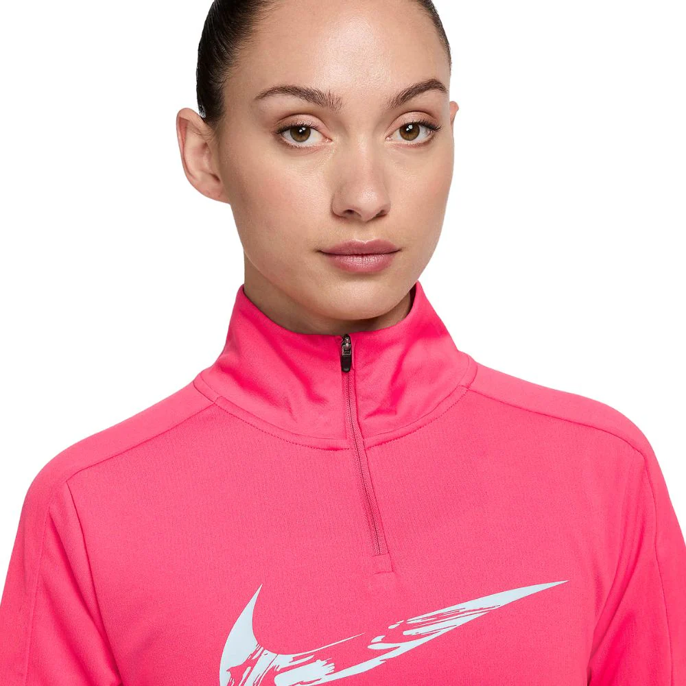 Nike Swoosh Dri Fit Midlayer 1/4 Zip para Damas - Image 3