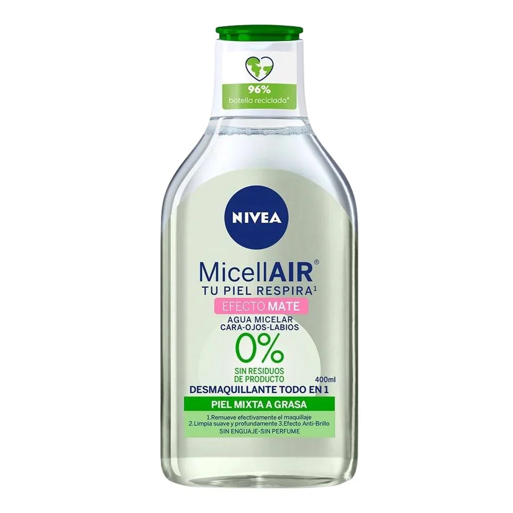 Nivea Agua Micelar Piel Mixta a Grasa 400ml