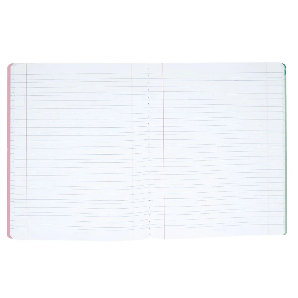 Norma Cuaderno Doble Linea Cosido 100 hojas Con Stickers Diseño Stitch The Bare - Image 3
