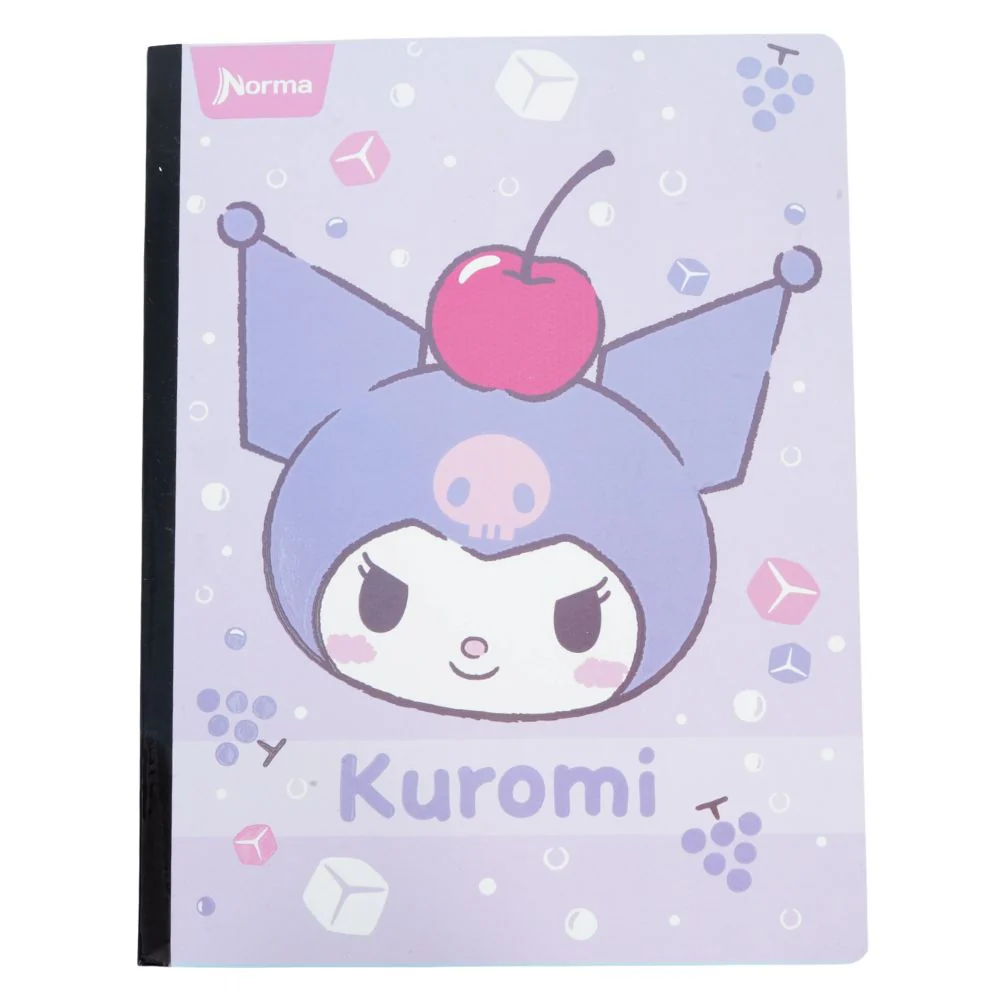 Norma Cuaderno Kuromi Cuadriculado Cosido 100 Hojas