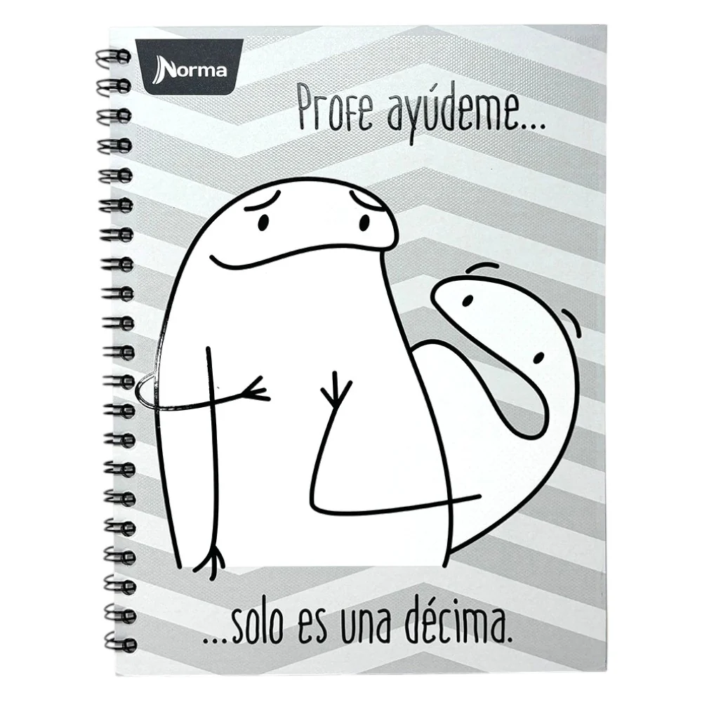 Norma Cuaderno Argollado Memes Una Materia 80 Hojas Con stickers Diseños Surtidos - Image 7
