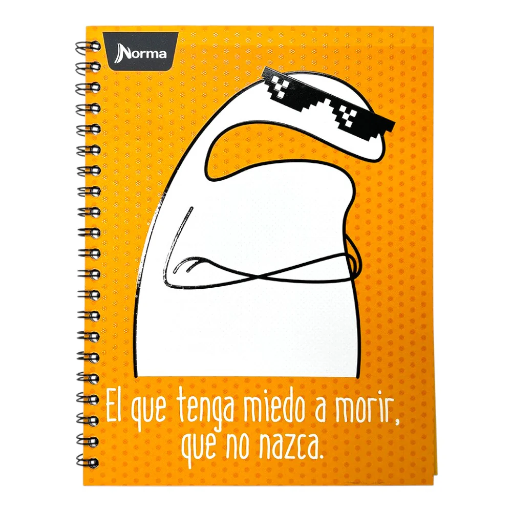 Norma Cuaderno Argollado Memes Una Materia 80 Hojas Con stickers Diseños Surtidos - Image 8