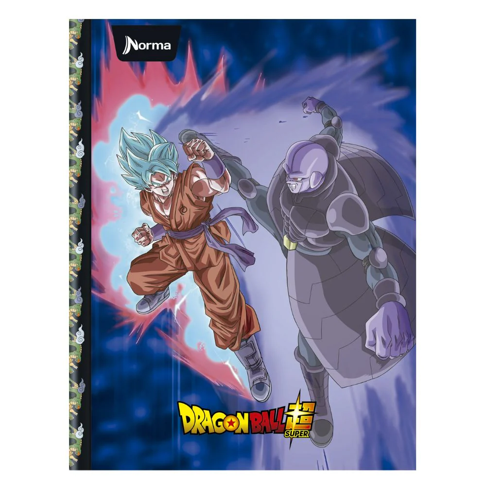 Norma Cuaderno Cocida Dragon Ball Pasta Dura 100 Hojas Con Stickers Diseños Surtidos - Image 7