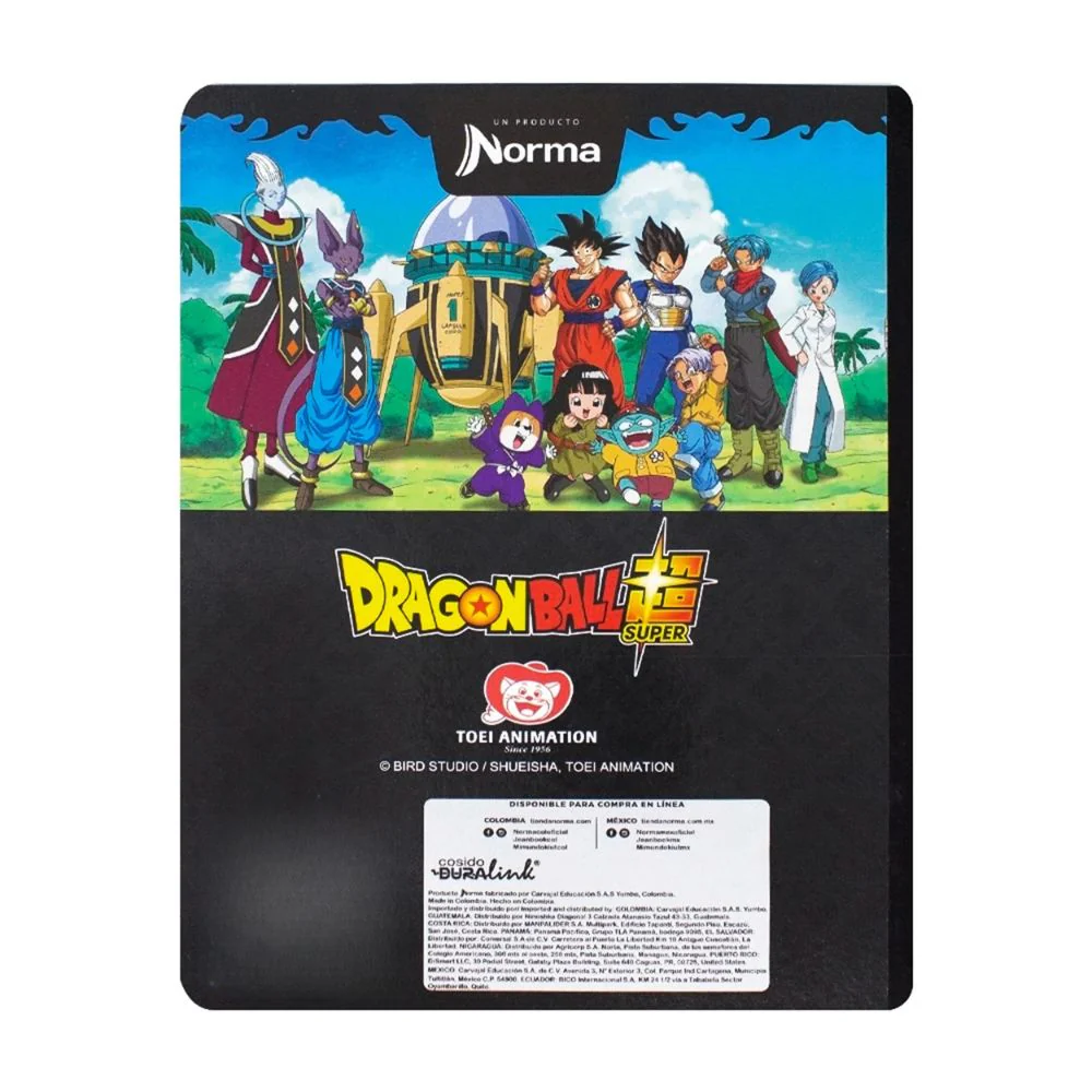 Norma Cuaderno Dragon Ball Una Linea 100 hojas Con Stickers Diseños Surtidos - Image 12