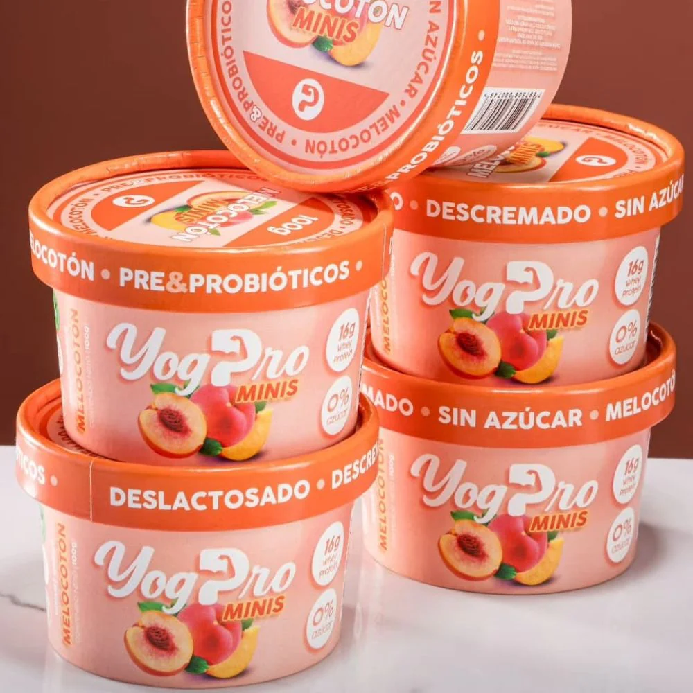¡Nuevo! Yog Pro Descremado- Deslactosado Melocoton 100gr - Image 2