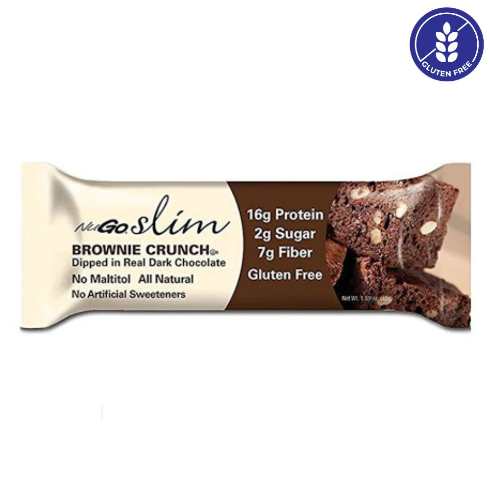 NuGo Barra De Proteina Brownie 45gr