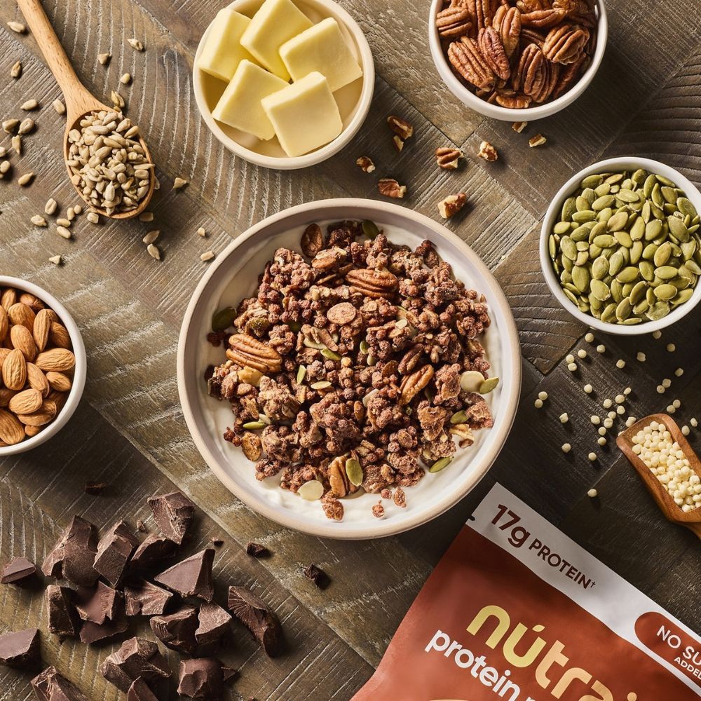 Nutrail Protein Nut Granola Chocolate 283gr - Image 3