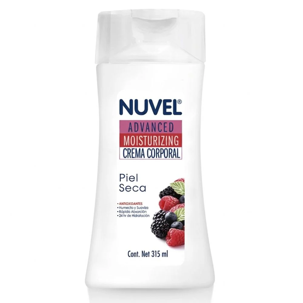 Nuvel Advanced Moisturizing Crema Corporal Antioxidantes "Piel Seca" 315ml