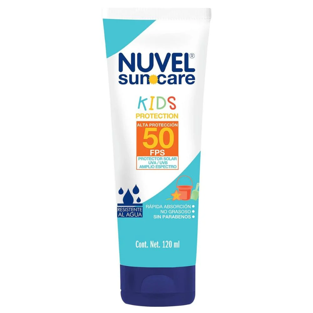 Nuvel Bloqueador Solar Suncare Kids Protection 50FPS 120ml