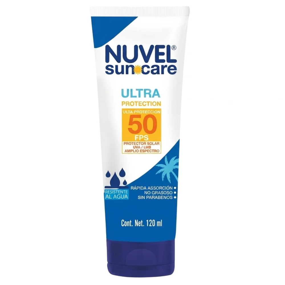 Nuvel Bloqueador Solar Suncare Ultra Protection 50FPS 120ml