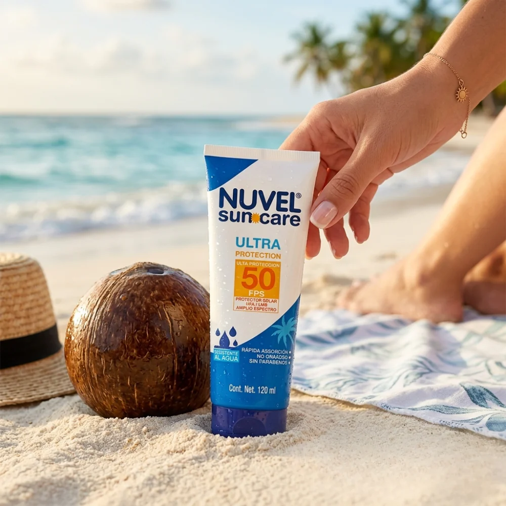 Nuvel Bloqueador Solar Suncare Ultra Protection 50FPS 120ml - Image 2